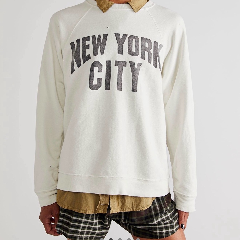 Free People NYC Sweatshirt - Picture 3 of 4